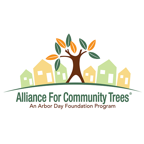 Alliance for community trees logo