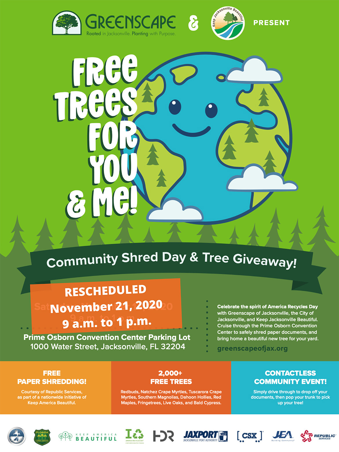 Tree Giveaway Poster